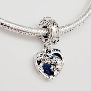 Pandora Disney Lady and the Tramp Heart Charm